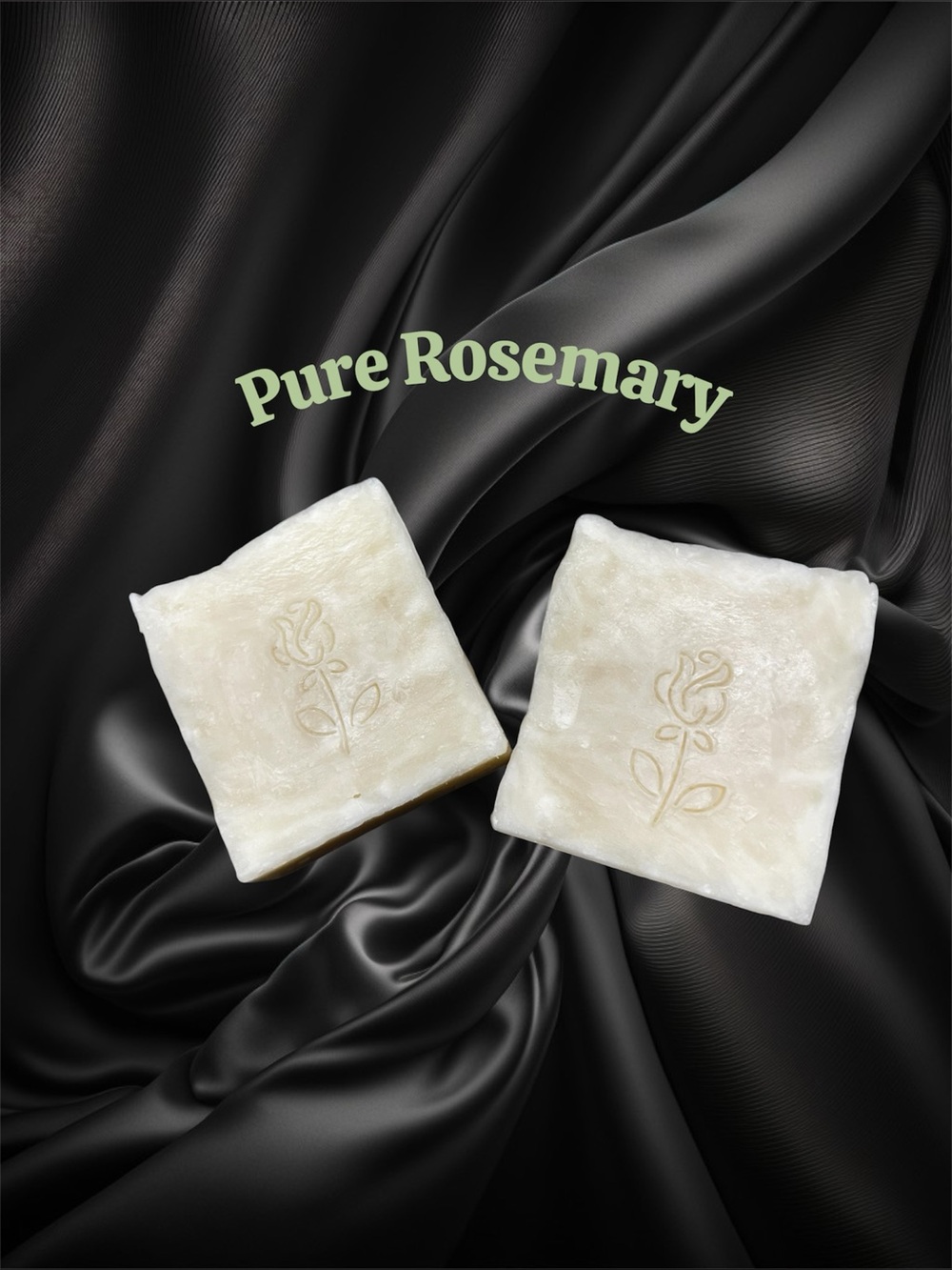 Pure Rosemary Soap Bars Set of Two